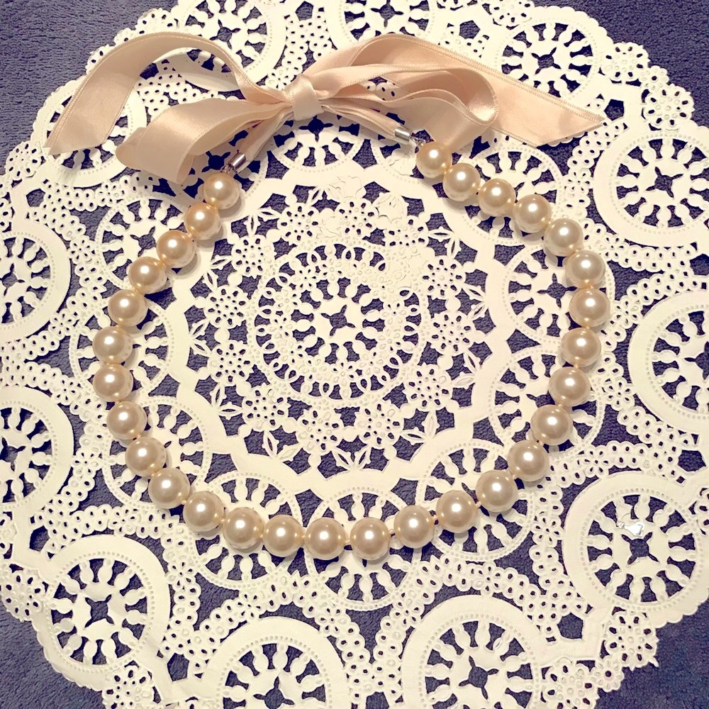 Faux Pearls, Size 16”
